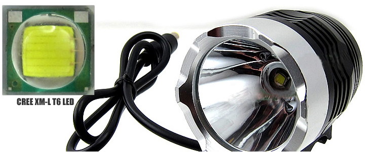 1800 Lumen CREE XML T6 Bicycle Light HeadLight headLamp